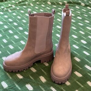 DV by Dolce Vita Beige Ankle Boots